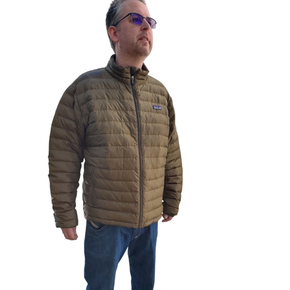 Patagonia Green Puffer Jacket Quilted Insulation - Picture 1 of 10